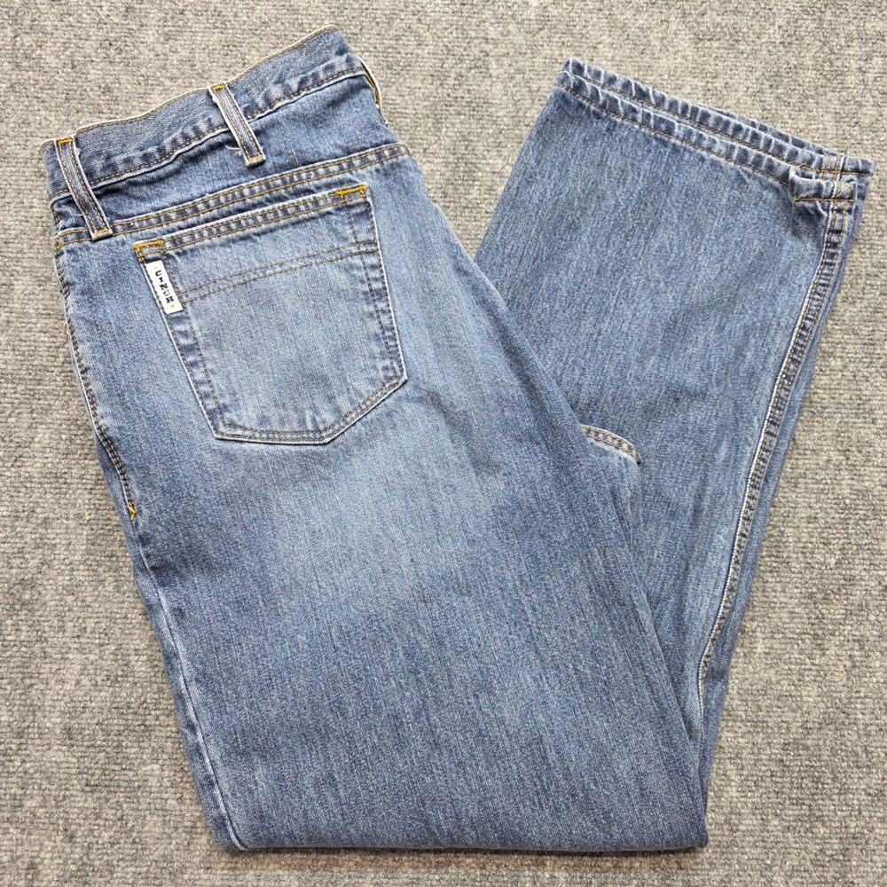 Cinch Relaxed Fit Straight Leg Jeans Men's 36x30 Blue Medium Wash Western Denim